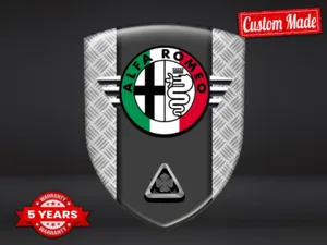 Alfa Romeo Logosticker Universal Exklusiv Anpassbar